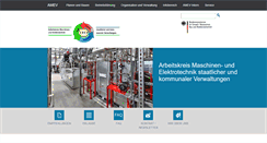 Desktop Screenshot of amev-online.de
