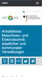 Mobile Screenshot of amev-online.de