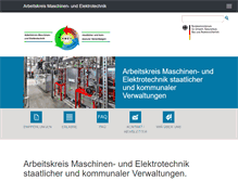 Tablet Screenshot of amev-online.de